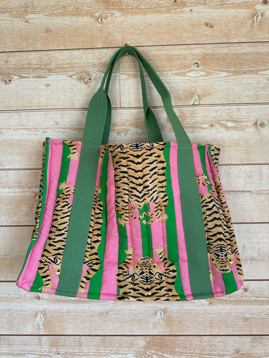 00 - Le cabas tissu indien