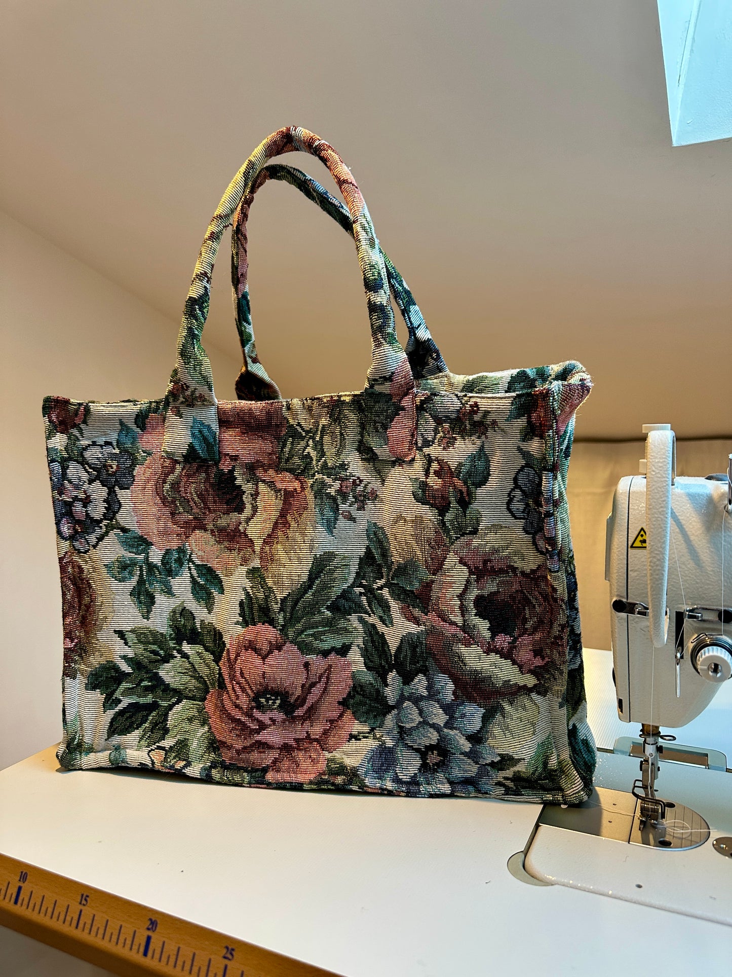 00B - Le cabas fleuris