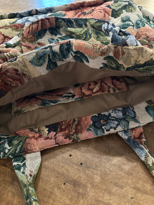 00B - Le cabas fleuris